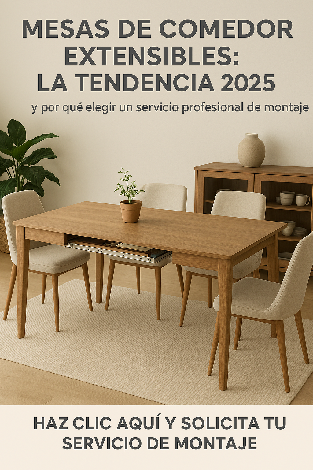 mesas extensibles