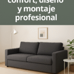 Sofa cama ikea.